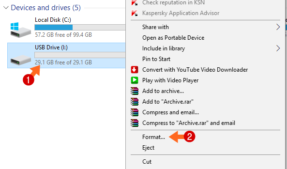memory card format kaise kare