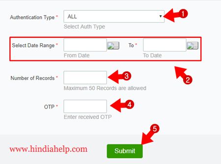 Aadhaar Authentication Check
