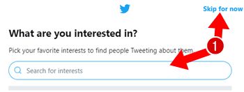 twitter account open