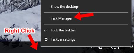 how to open task manager