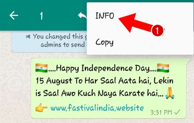 WhatsApp Group में आपका Send Massage किसने पढ़ा कैसे पता करे