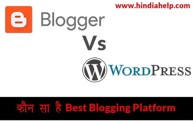 Blogger vs Wordpress
