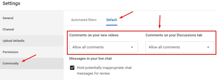 youtube-comment-disbale-kaise-kare