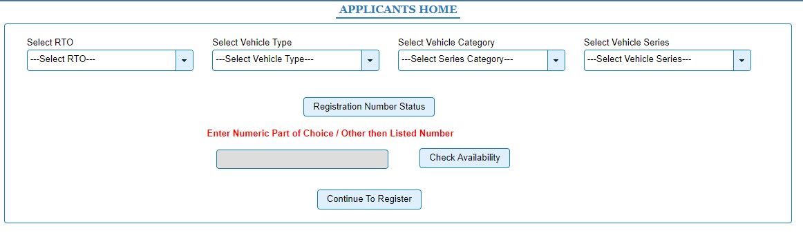 Fancy Vehicle Registration