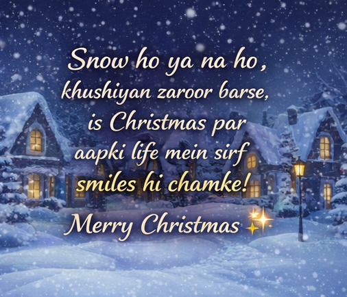 christmas shayari wish 2